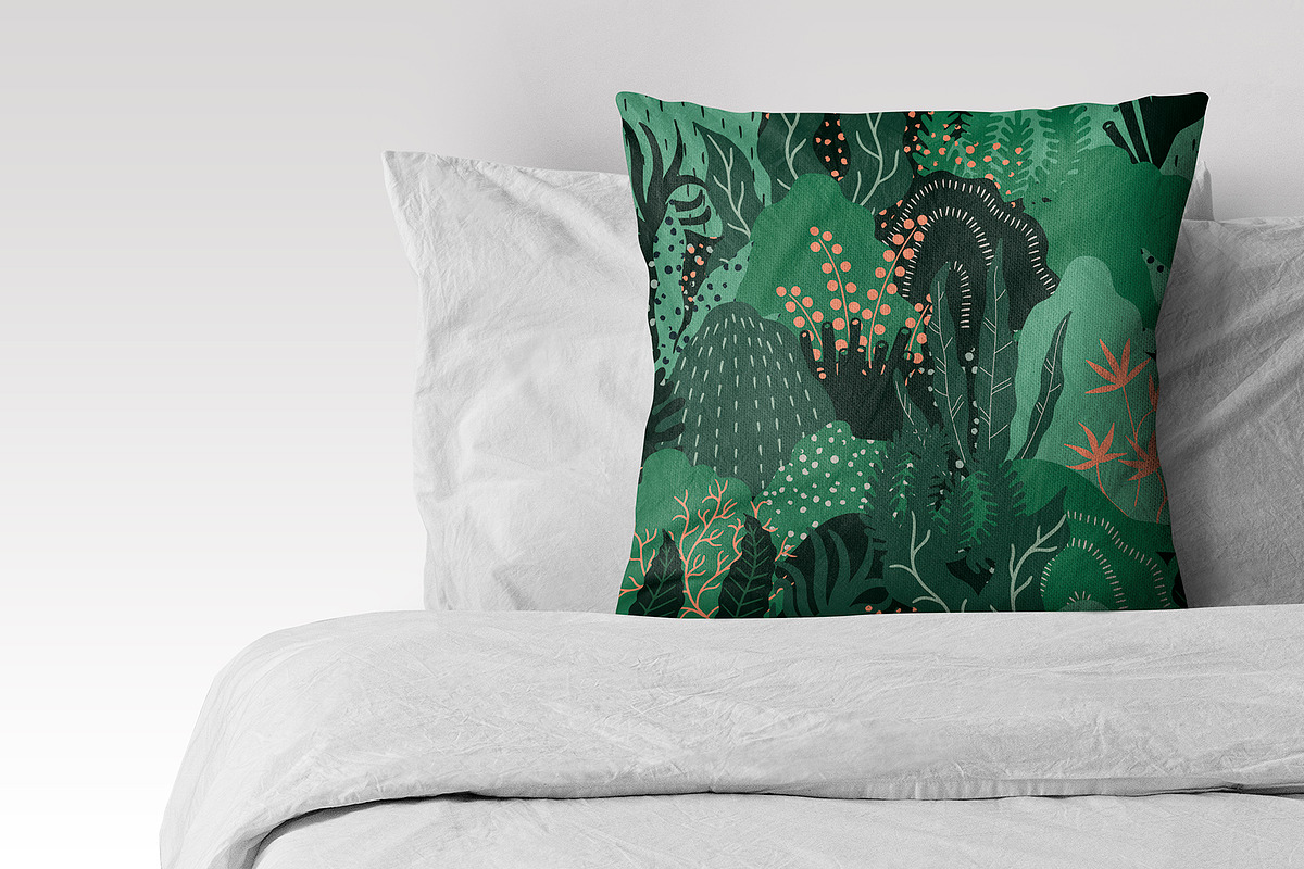 Modern abstract floral set., a Texture Illustration by Alona Savchuk (Photo 2 of 14)