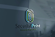 Security Print Logo, a Branding & Logo Template by Creative Dezing (Thumbnail 2 of 6)