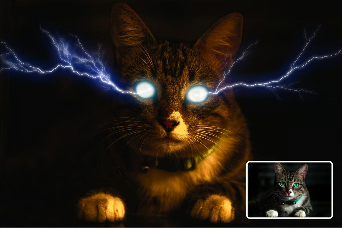 Glowing Eyes Photo Effects, an Action Add-On by Hubzway (Photo 6 of 6)