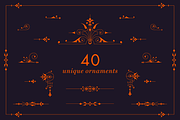 Decorative Vector Ornaments 1, a Decorative Illustration by digiful (Thumbnail 2 of 5)