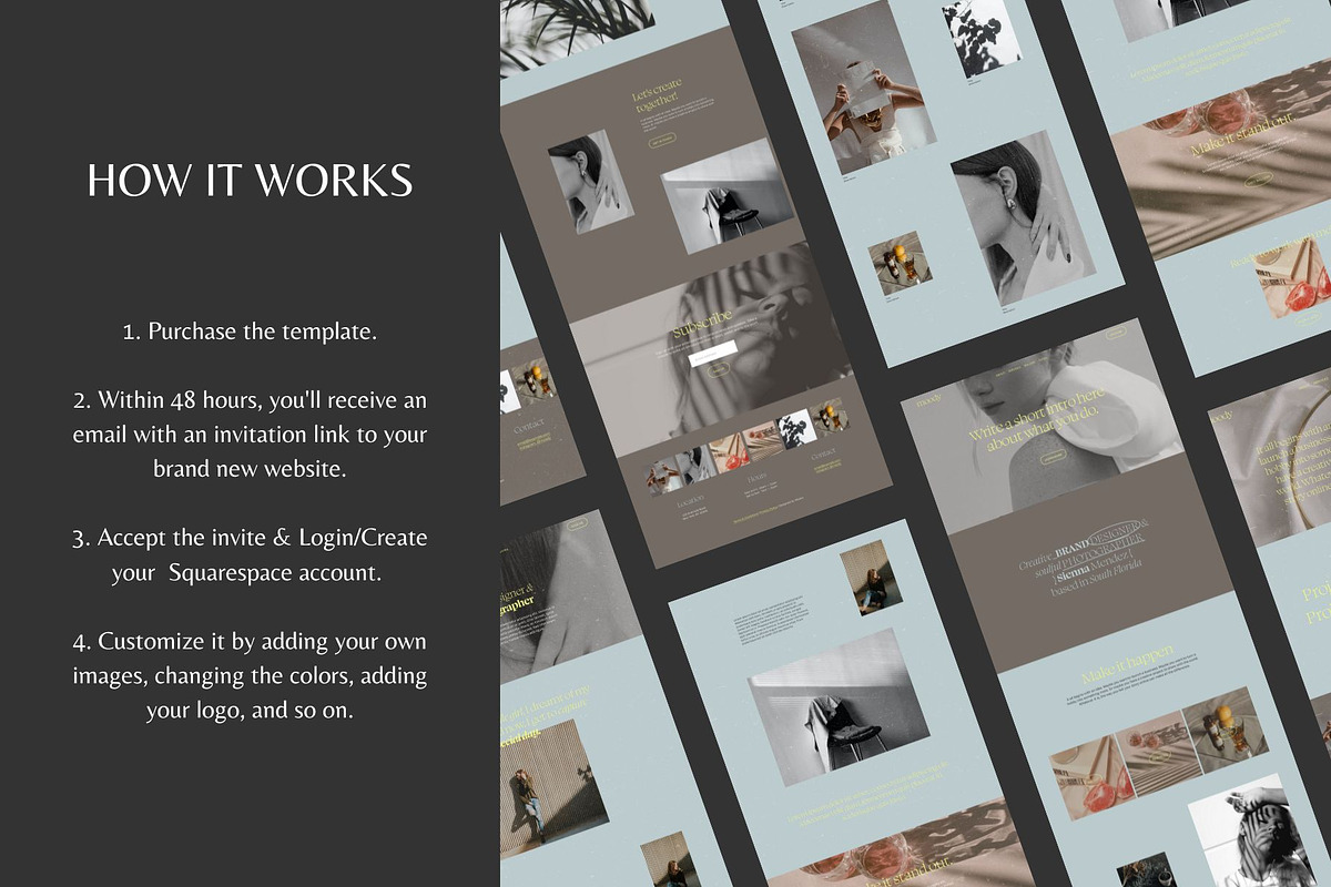 Photography Squarespace 7.1 Website, a Squarespace Template by Mozen Design (Photo 4 of 7)