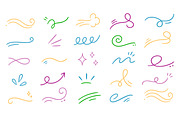 STYLISH ABSTRACT MARKER STROKES 25+, an Outline Icon by Olena Halahan (Thumbnail 2 of 2)