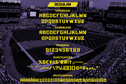 ALPHA PLAYER 2 styles font, a Font by bazzier_graphik (Thumbnail 2 of 7)