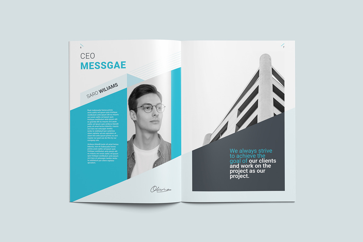 Company Profile, a Brochure Template by WOWPro (Photo 3 of 10)