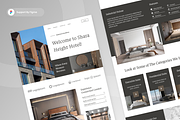 Booking Hotel - Landing Page, a Landing Page Template by Annora Studio (Thumbnail 3 of 4)