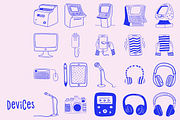 1001 Cute Doodles Bundle, an Object Illustration by Danil Polshin (Thumbnail 19 of 65)