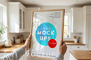 ISO Kitchen Poster Frame Mockup, a Mockup by DesignRocket (Thumbnail 1 of 9)