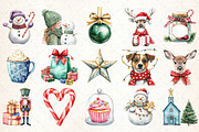 Glitter Cute Christmas Sublimation, an Illustration by Libby Wishes (Thumbnail 3 of 8)