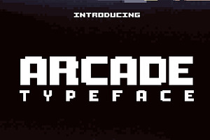 Arcade Typeface, a Font by Dene Studios