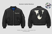 BOMBER JACKET MOCKUP, an Apparel Mockup by Voyage Studio (Thumbnail 3 of 4)