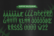 Thiorn - Halloween Font Horror, a Handwritten Font by MaikoHatta (Thumbnail 4 of 7)