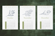 2025 Wall Calendar Handmade Flowers, a Stationery Template by Boris Cupac (Thumbnail 4 of 5)