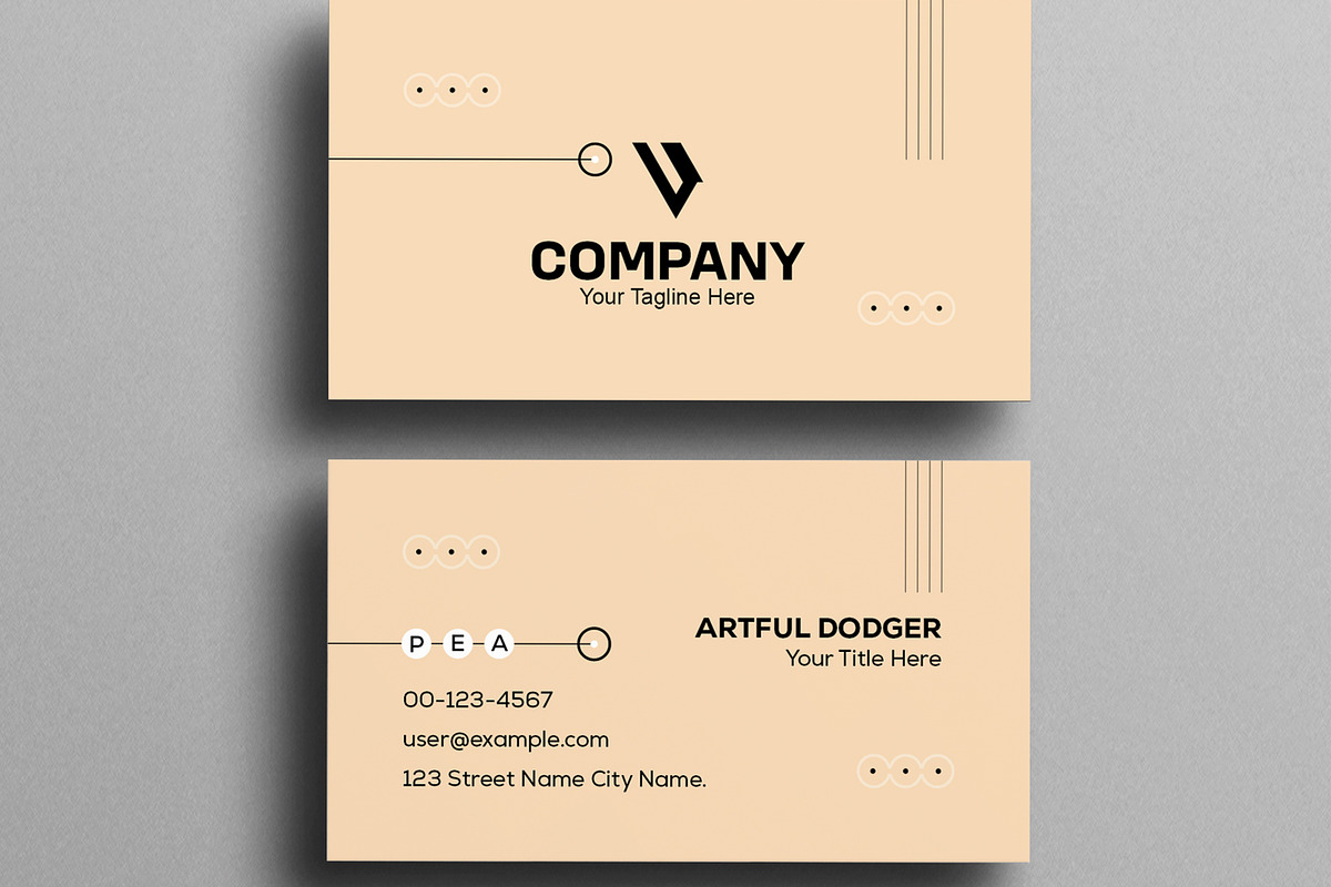 Business Card Layout, a Business Card Template by MightyDesign (Photo 3 of 6)