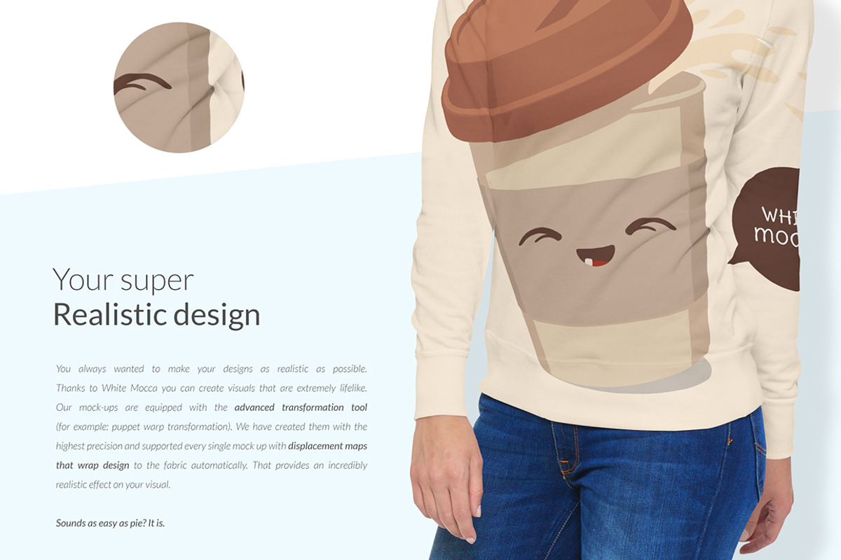 Women Sweatshirt Mock-ups Set DEMO, a Books & Magazine Mockup by Apparel_Mockups (Photo 11 of 24)