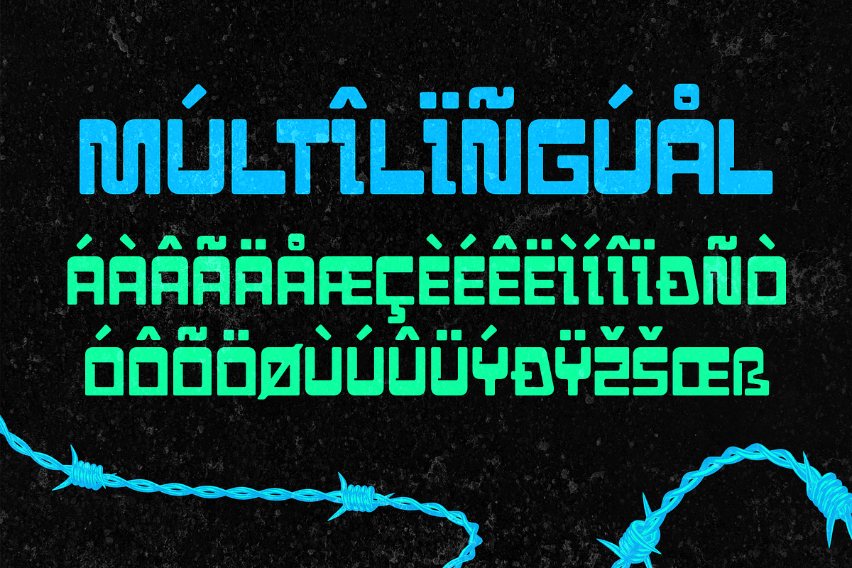 Centuro – Y2K Bold Font, a Sans Serif Font by Drizy (Photo 4 of 9)