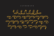 Hayana, a Font by BumbleGraph Studio (Thumbnail 7 of 10)