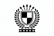Royal Shield Logo Template Vector, an Illustration by Amazin_art (Thumbnail 10 of 16)