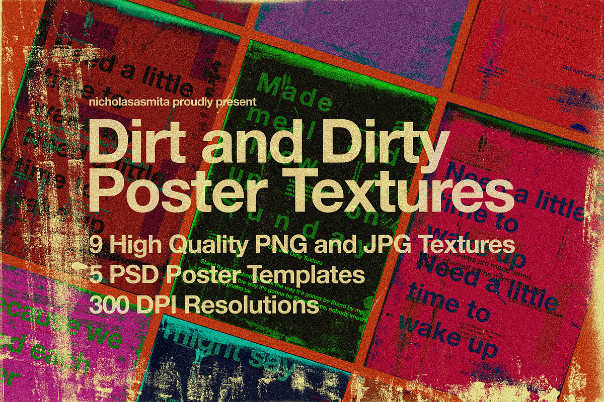 Dirt and Dirty Textures, a Texture Graphic by nicholasasmita (Photo 1 of 18)
