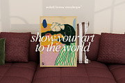 ODYSSEA | Vintage Frame Mockup SET, a Household Mockup by SoleilHomeMockups (Thumbnail 10 of 11)
