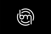 Modern BM Circle Monogram Logo, a Branding & Logo Template by Luxury Logos (Thumbnail 2 of 4)