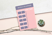 Canva Daily Weekly Monthly Planner, a Stationery Template by Ultimate Template Shop (Thumbnail 3 of 5)