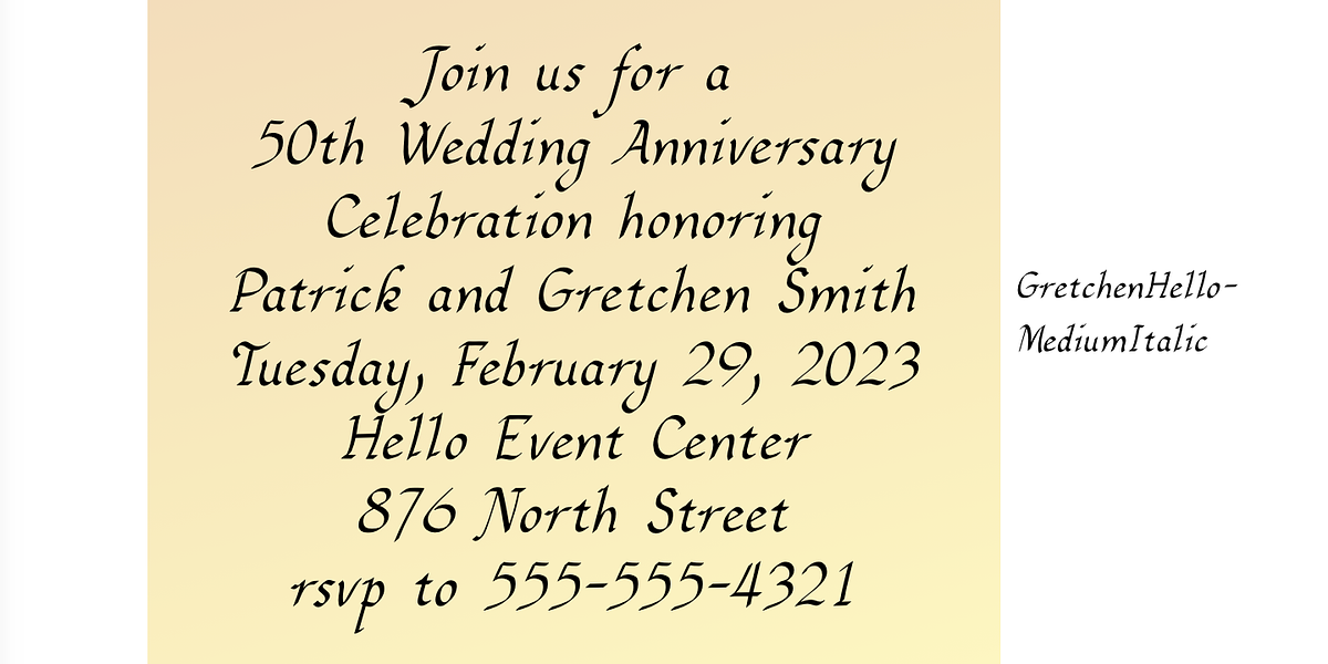 GretchenHello, a Handwritten Font by Ingrimayne Type (Photo 4 of 10)
