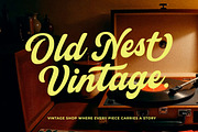 Handies; Bold Display Script, a Script Font by Eko Bimantara (Thumbnail 2 of 10)
