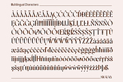 Nickova - Elegant Stencil Sans, a Sans Serif Font by Sign Studio (Thumbnail 14 of 15)