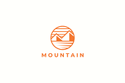 Mountain Logo template, a Branding & Logo Template by yopie (Thumbnail 1 of 3)