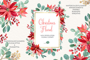 Christmas Watercolor Bundle Vol. 2