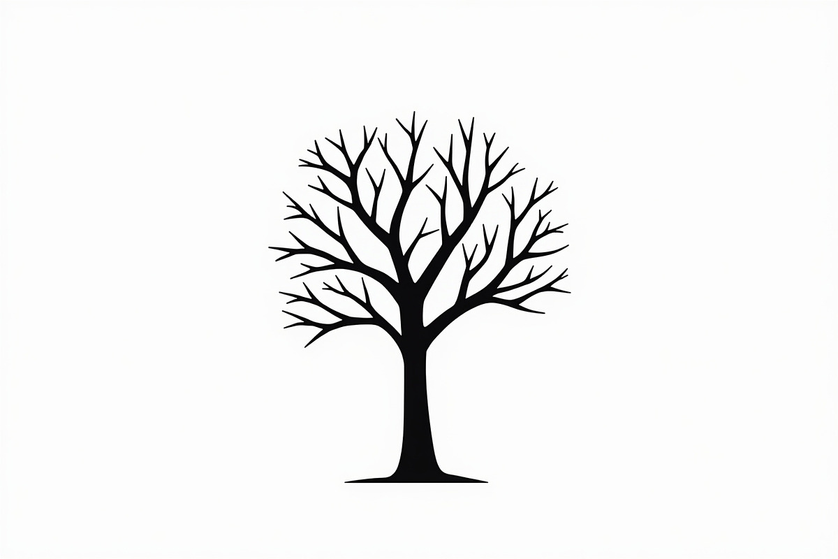 Wild Forest Tree Clipart Set, an Illustration by balal (Photo 7 of 21)