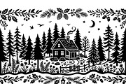 Majestic Pine Trees SVG, a Finance Illustration by Amazin_art (Thumbnail 20 of 32)