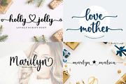 The Big - Font Bundle, a Script Font by Bosstype Studio (Thumbnail 11 of 15)