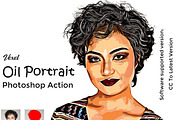 Oil Paint Effect Ps Action Bundle, an Action Add-On by Studio Retouch (Thumbnail 7 of 21)
