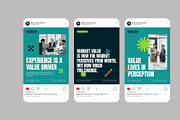 Teal Marketing Value Instagram Post, a Social Media Template by Neermana (Thumbnail 3 of 4)