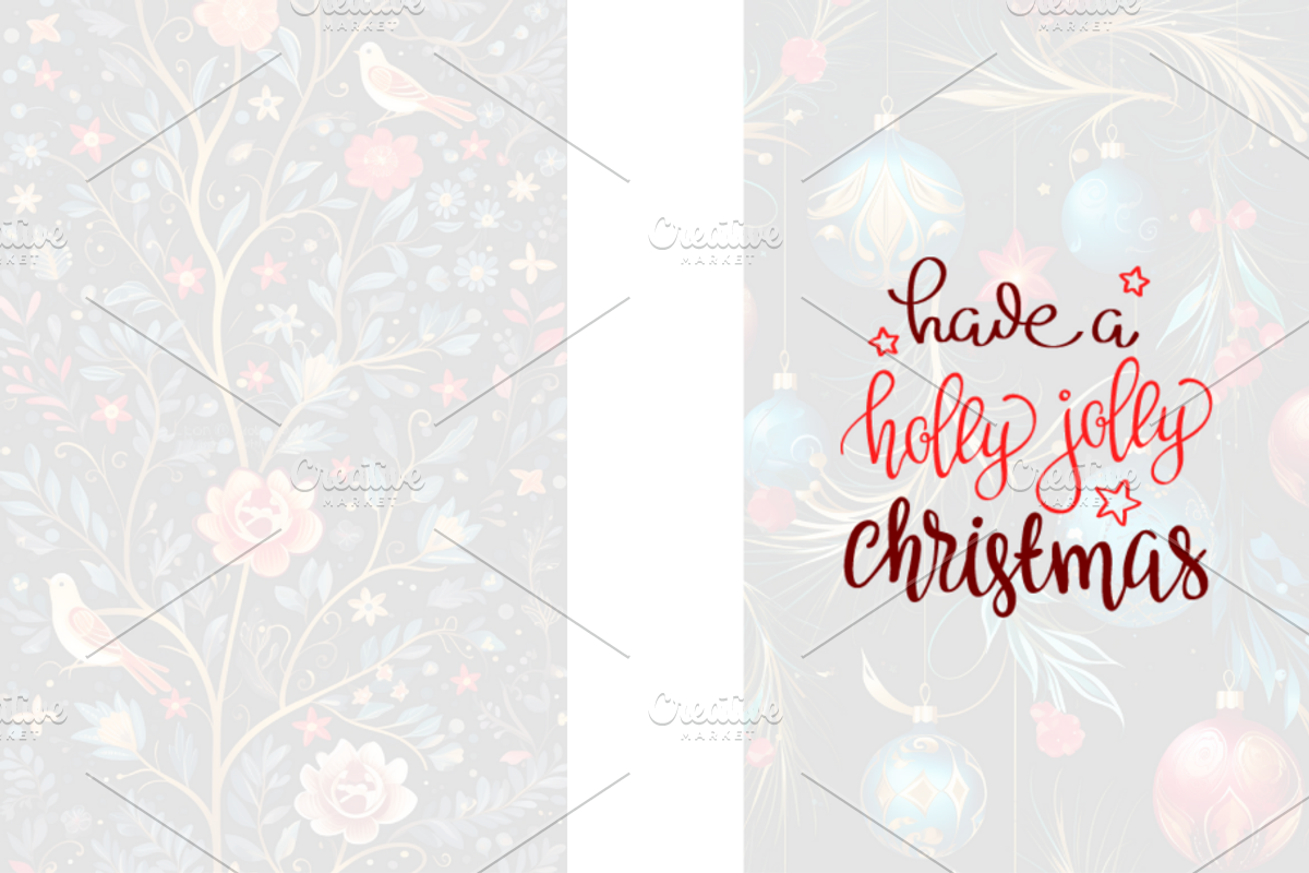Christmas Card Design Bundle 12, a Card Template by Jay Major Designs (Photo 9 of 10)