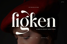 Figken Elegant Serif Font