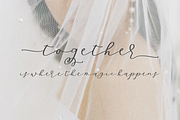 Wedding Season Script, a Script Font by Beck McCormick (Thumbnail 4 of 10)