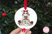 Christmas Ghost Present PNG Clipart, an Illustration by CreationArt (Thumbnail 2 of 4)