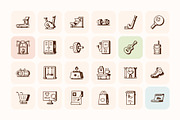 200 Lifestyle and Tech Icons, a Solid Icon by Prosymbols (Thumbnail 6 of 9)