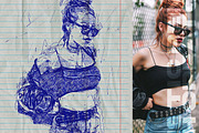 Realistic Pen Sketch Creator, an Action Add-On by Amorjesu.com (Thumbnail 27 of 37)