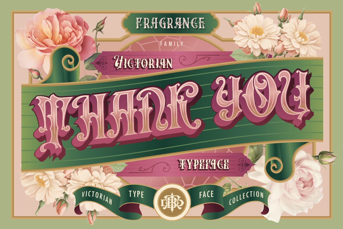 Fragrance, a Serif Font by Burntilldead (Photo 14 of 14)