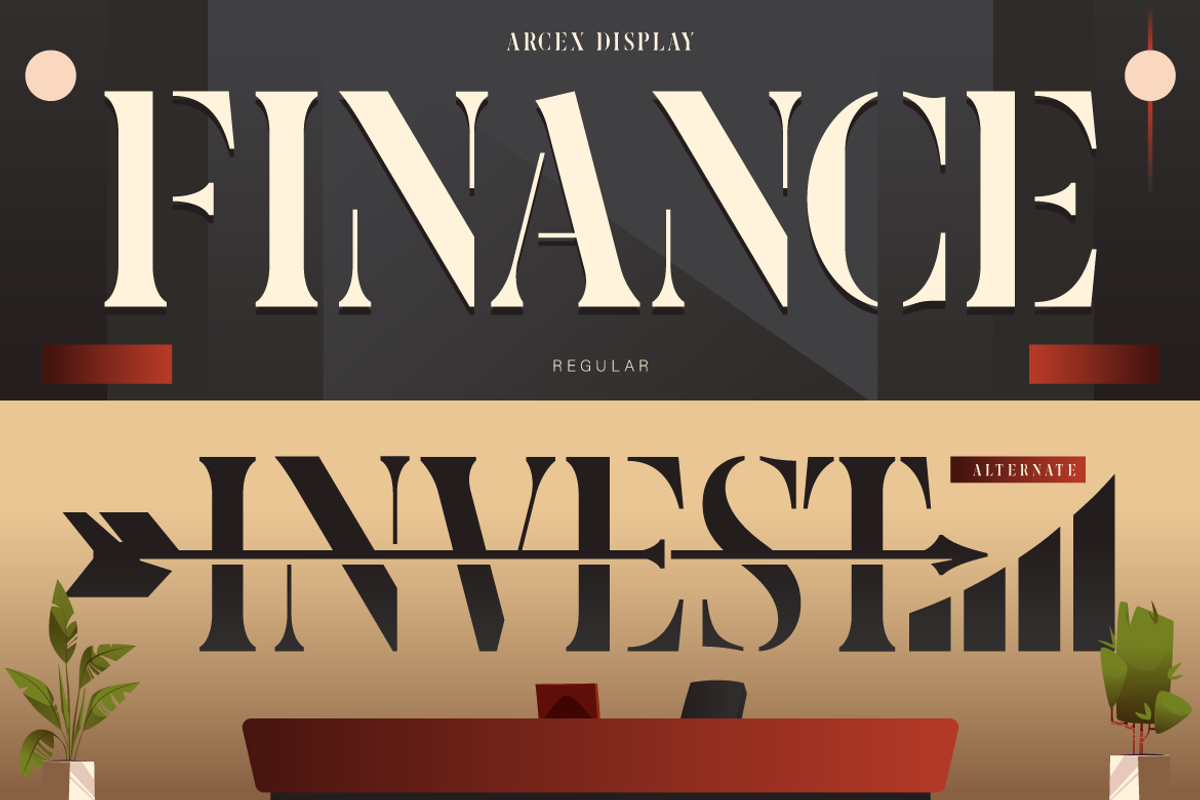 Arcex, a Serif Font by Burntilldead (Photo 5 of 15)