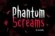 Phantom Screams - Horror Font