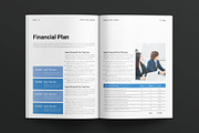 Business Plan Template, a Brochure Template by E-Type (Thumbnail 6 of 7)