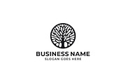 Tree Logo Template, a Branding & Logo Template by pne-design (Thumbnail 1 of 2)
