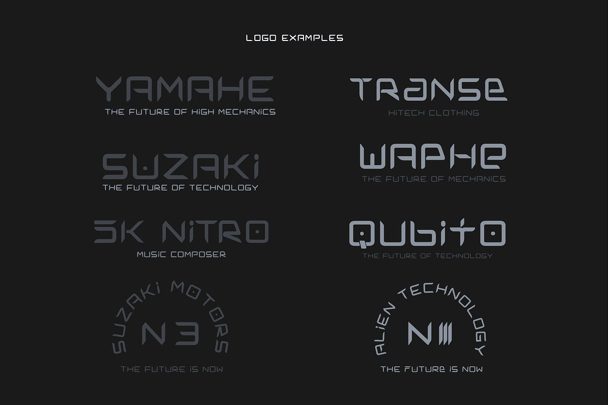 Simmetron Hi-Tech Futuristic Font preview 4