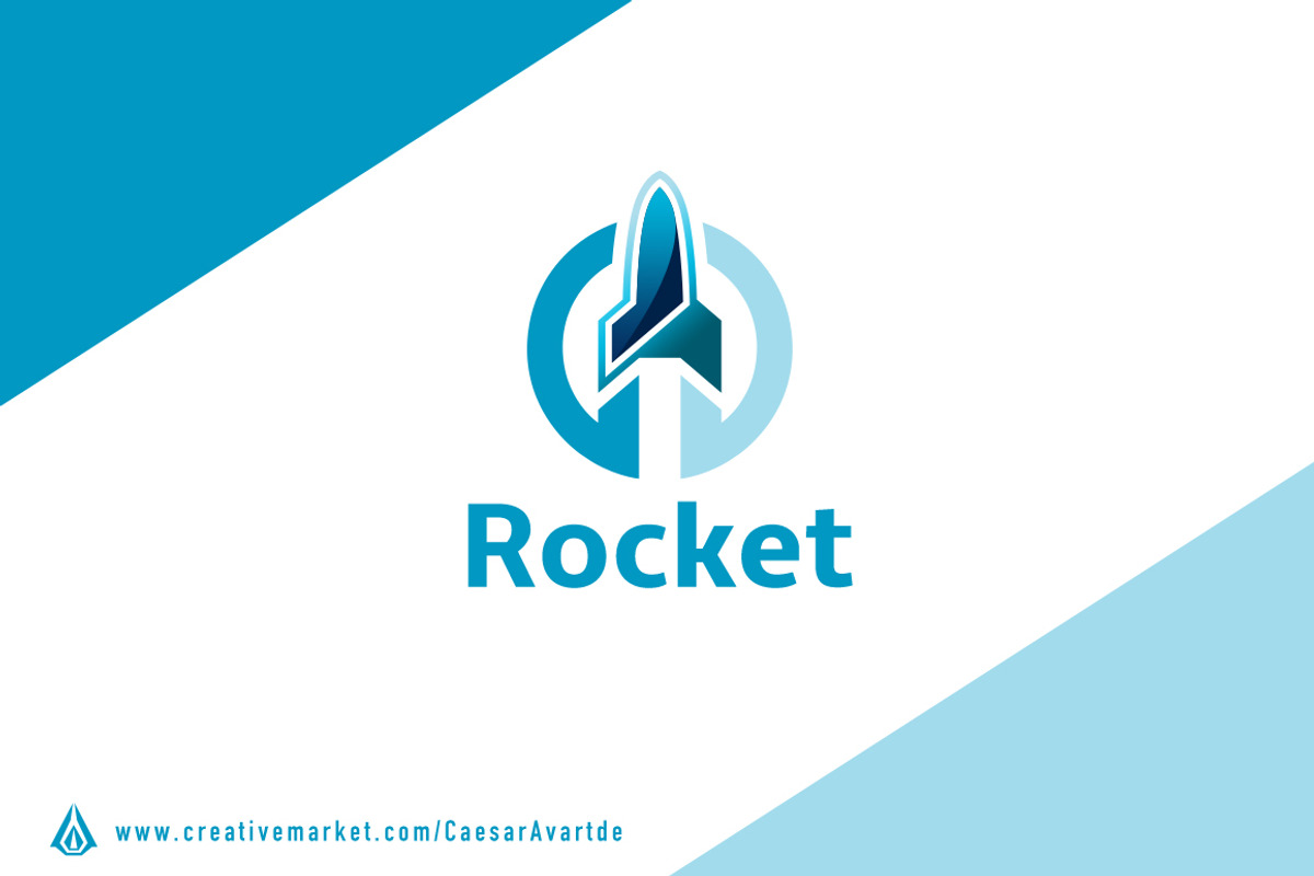 Rocket Logo Template, a Branding & Logo Template by Avartde Creative