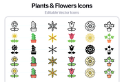 500 Plants & Flowers Vector Icons, an Outline Icon by Juicy Icons (Thumbnail 6 of 6)