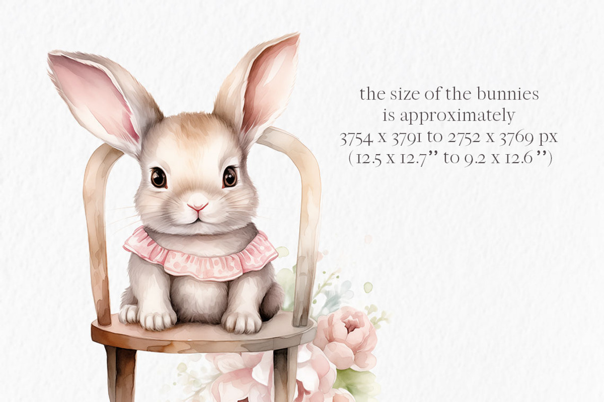 Valentine Easter bunny clipart, an Object Graphic by MyLittleMeow (Photo 7 of 8)